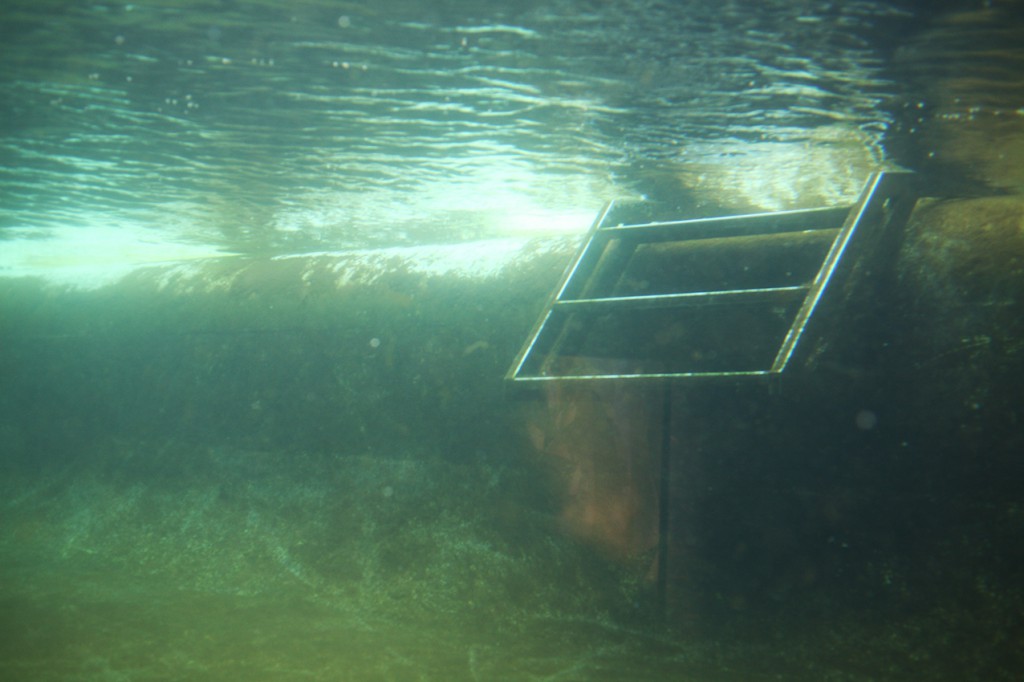 stairs underwater